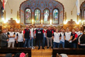 Prijem za rukovodstvo, trenere i igrače Vaterpolo kluba "Novi Beograd"