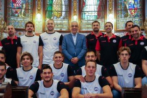 Prijem za rukovodstvo, trenere i igrače Vaterpolo kluba "Novi Beograd"