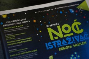 Najava manifestacije "Noć istraživača 2021"