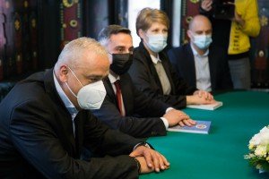 Sastanak gradonačelnika sa delegacijom Republike Srpske i Grada Banja Luke