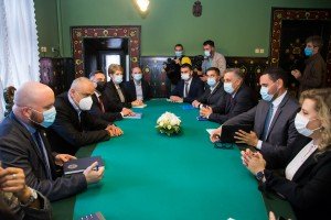 Sastanak gradonačelnika sa delegacijom Republike Srpske i Grada Banja Luke