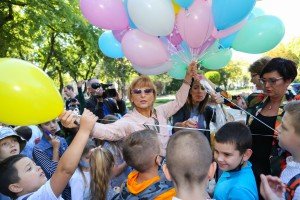 Dečja nedelja - puštanje balona