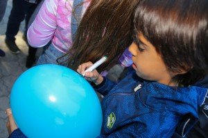 Dečja nedelja - puštanje balona