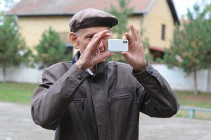 Polaganje venaca kod postamenta Jovanu Mikiću Spartaku