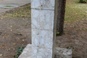 Polaganje venaca kod postamenta Jovanu Mikiću Spartaku