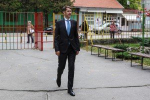 Balint Pastor i Žolt Sakalaš u obilasku OŠ "Majšanski put"