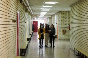 Balint Pastor i Žolt Sakalaš u obilasku OŠ "Majšanski put"