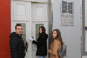 Prijem brucoša na Pravnom fakultetu