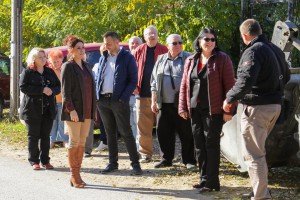 Obilazak radova na izgradnji gasovodne mreže u MZ "Zorka"