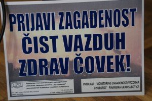 Debata "Kvalitet i stanje vazduha u Subotici“