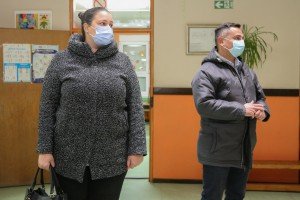 Obilazak rekonstruisanog terena u OŠ "Sečenji Ištvan"