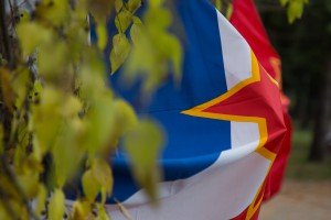 Polaganje venaca na Spomenik balade vešanih