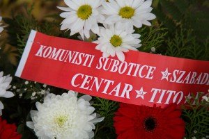 Polaganje venaca na Spomenik balade vešanih