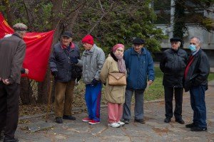Polaganje venaca na Spomenik balade vešanih