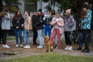 Polaganje venaca na Spomenik balade vešanih