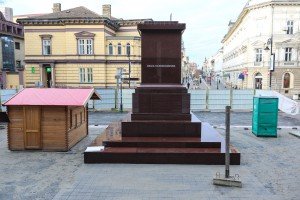 Podizanje spomenika kralju Petru Prvom Karađorđeviću