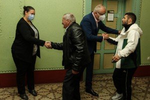 Prijem kod gradonačelnika za rvače Spartaka