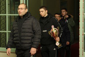 Prijem kod gradonačelnika za rvače Spartaka