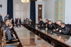 Prijem kod gradonačelnika za rvače Spartaka