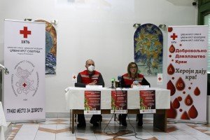 Najava tradicionalne akcije dobrovoljnog davanja krvi - "Humani Božić"