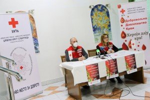Najava tradicionalne akcije dobrovoljnog davanja krvi - "Humani Božić"