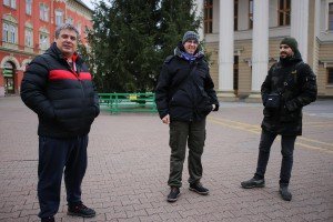 Štand "Svi za Kosmet" - prikupljanje paketića za decu sa KiM