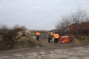 Obilazak radova na uklanjanju divlje deponije na prostoru nekadašnje fabrike "Zorka"