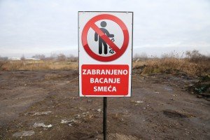 Obilazak radova na uklanjanju divlje deponije na prostoru nekadašnje fabrike "Zorka"