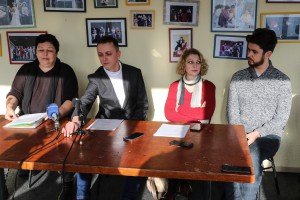 Najava premijere "Živi pesak" Drame na mađarskom jeziku