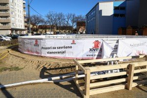 Montažno klizalište na Prozivci