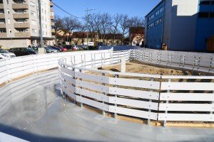 Montažno klizalište na Prozivci