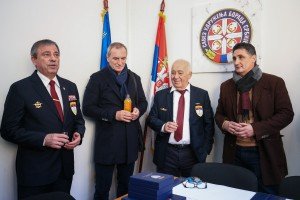 Otvaranje kancelarije Saveza udruženja boraca Srbije