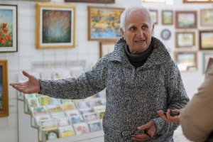 Novak Đoković u galeriji porodice Gabrić