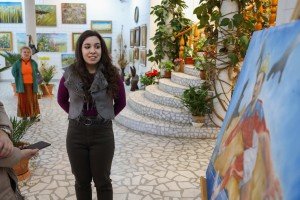 Novak Đoković u galeriji porodice Gabrić