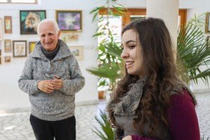 Novak Đoković u galeriji porodice Gabrić