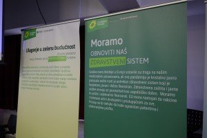 Konferencija za medije i panel diskusija Evropske partije zelenih, Mađarskog pokreta, stranke Zajedno za Srbiju, Inicijative Ne davimo Beograd i Ekološkog ustanka