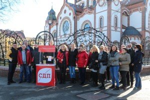 SDP Subotica - obeležavanje Dana socijalne pravde i Dana stranke
