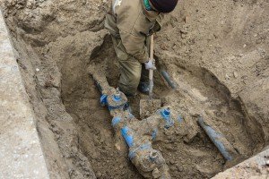 Radovi na izgradnji vodovodne mreže u MZ Makova sedmica (Diljska ulica)