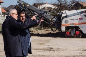 Obilazak radova na izgradnji Sivačkog puta