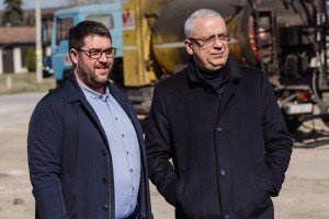Obilazak radova na izgradnji Sivačkog puta