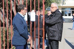 Poseta ministra sporta Vanje Udovičića OŠ "Sveti Sava"