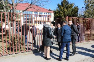 Poseta ministra sporta Vanje Udovičića OŠ "Sveti Sava"