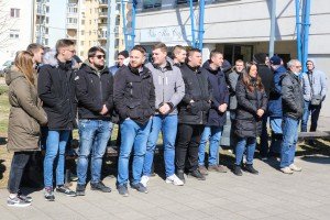 Poseta ministra sporta Vanje Udovičića Plivačkom klubu "Spartak-Prozivka"