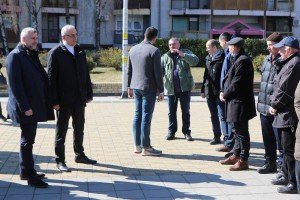 Poseta ministra sporta Vanje Udovičića Plivačkom klubu "Spartak-Prozivka"