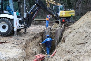 Izgradnja pružnog prelaza na državnom putu u centru Palića