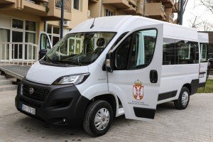 Obraćanje povodom donacije transportnog vozila Gerontološkom centru