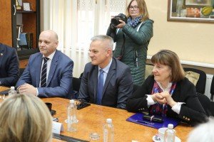 Prijem delegacije iz Hrvatske povodom praznika (Sveti Josip) hrvatske manjine u Srbiji