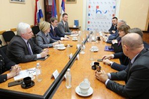 Prijem delegacije iz Hrvatske povodom praznika (Sveti Josip) hrvatske manjine u Srbiji