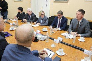 Prijem delegacije iz Hrvatske povodom praznika (Sveti Josip) hrvatske manjine u Srbiji