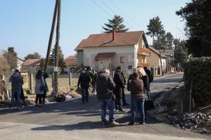 Obilazak radova na asfaltiranju Cvetne ulice na Paliću